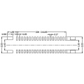 Mecanizado de conectores de tablero de 0.7 mm