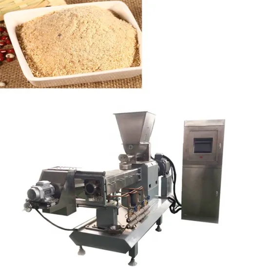 Extruded Instant Porridge Production Line for Baby Food and Nutritional Powder Processing