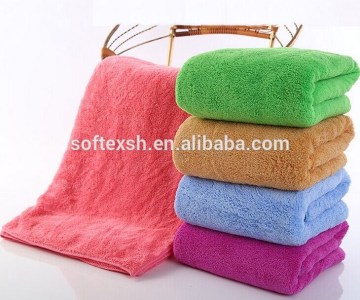 Comfortl coral velvet dye square towel
