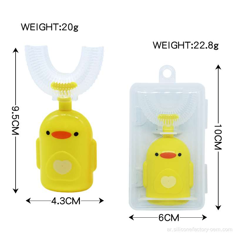 طفل فرشاة أسنان سليكون ناعمة فرشاة سليكون سليكون
