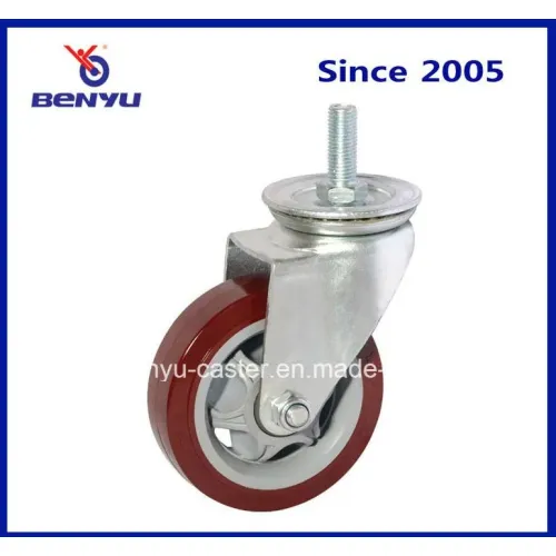 OEM -Herstellung 38 mm Dicke Caster Rad PU Material