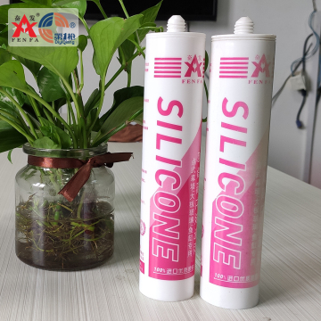acetic weather proof silicone sealant for  good extrudability and thixotropy
