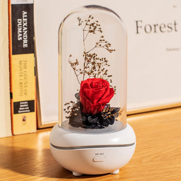 Flower Rose portable nebulizing waterless diffuser