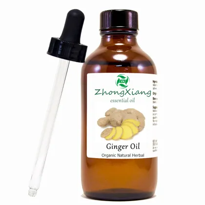 Natural Beauty Hair Oil Body Massage Oil Warmer Private Label Ginger Oil