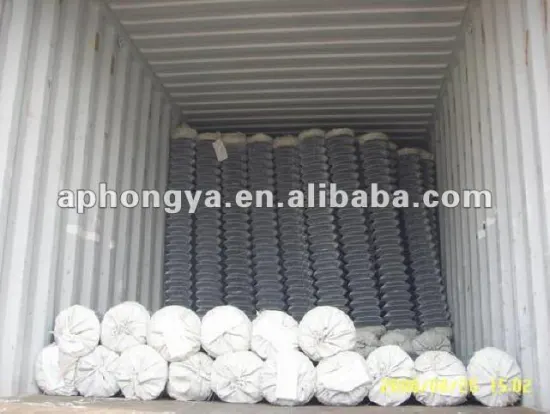 plastic chain link fence