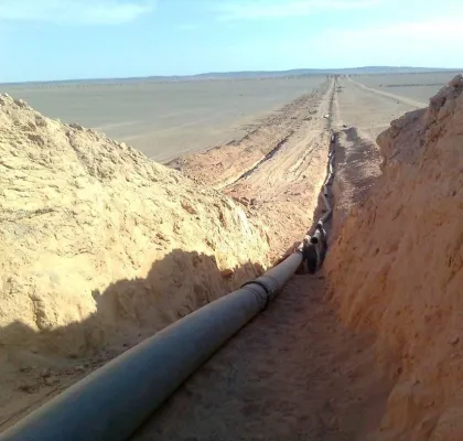 Steel Wire Reinforced Composite HDPE Pipe