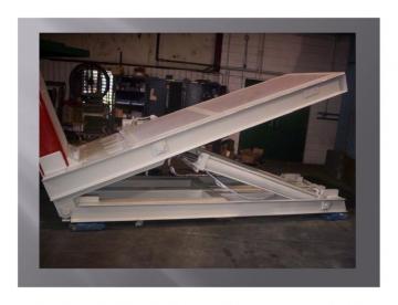 Vaste container tilt-lade