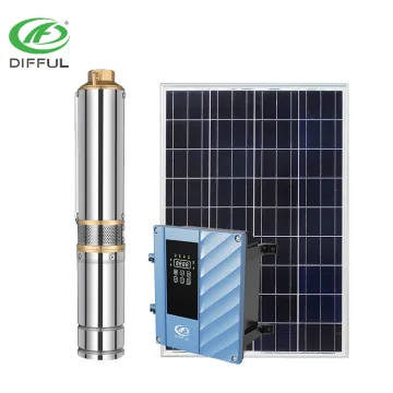 Hybrid Solar DC Deep Well Submersible Water Pump