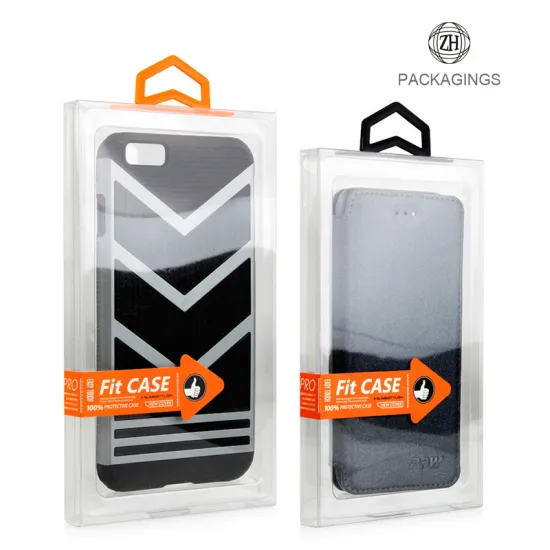 Custom plastic cell phone case packaging