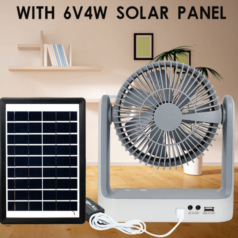 small solar fan