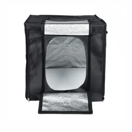Professional Portable Photo Studio: Light Box Kit with Adjustable Brightness LED Strip Lights