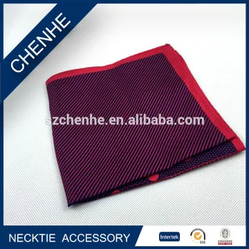 2015 Hot Sell 4 Design Combination Small Check Eurpe Fashion 100% Silk printed men's handkerchief