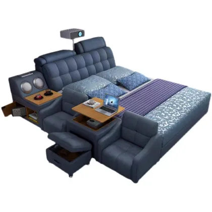 Nova Smart Bed: Multifunctional Bed with Massage and Chair Feature