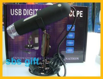 High Speed Dsp 20x - 400x 2.0 Mega Pixels Usb Digital Microscope With Hardware , Software