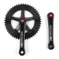 จักรยานแครนค์เซ็ตสปีดเดียว Crankset Crank Crank 165 มม.