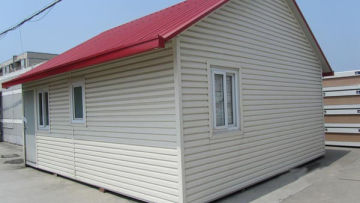 Modern Light Weight Steel Prefab Granny Units Non-shrinking For Small Family