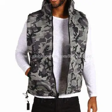OEM/ODM Service High-quality Reversible Vest for Men