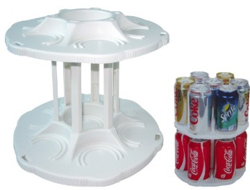 Can Tamer Carousel, Two-Tier Food, Beverage Can Carousel (TV222)