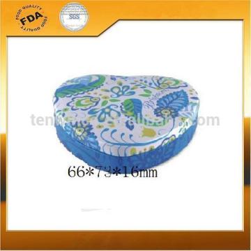 Popular Heart-shaped Vintage Chocolate Tin Box,Wedding Gifts Tin Boxes