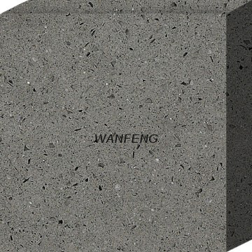 Dark Grey WANFENG Terrazzo Engineered Artificial Marble Stone