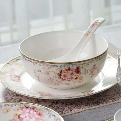 Wholesale European Style Stoneware Brands Ceramic Dinnerware