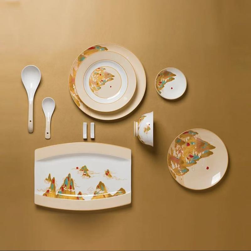 Exquisite Asian-Inspired Dinnerware Collection