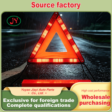 Foldable ABS Base Warning Triangle for Roadside Safety