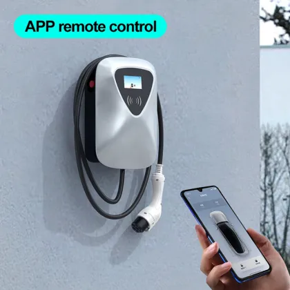 Factory Sale Adjustable GBT 32A EVSE EV Wallbox Pile 7.2kW to 22kW Electric Car Charging Equipment