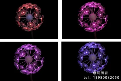 Acrylic Dandelion Modeling Lights