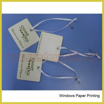 Customized Paper Tag With Swing Cord