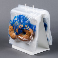 Customized Printed Plastic Slider Block Deli Fresh Food Saddle Bread Bags