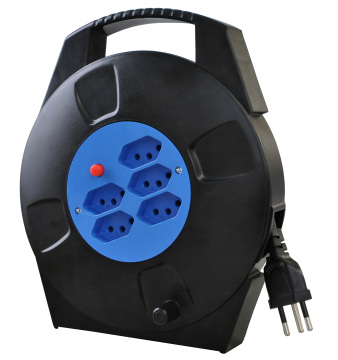 Search Engine: Brazil Type Cable Reel with 5-Way Socket and Inmetro Certification
