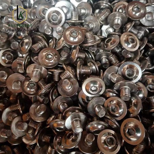 Шрубы з шасціграннай галоўкай і круглай галоўкай з нержавеючай сталі