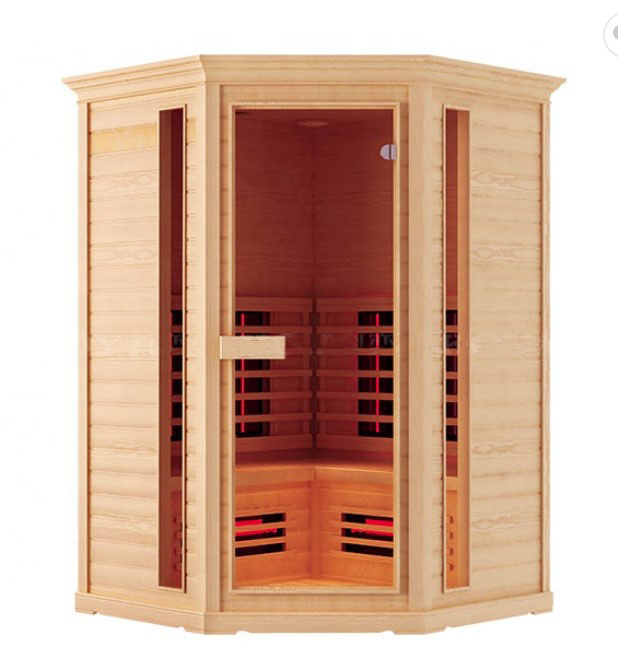 Family used corner hot item infrared sauna