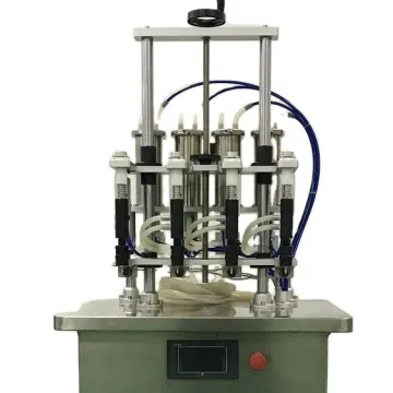 Semi-Automatic Vacuum Liquids Bottle Filling Machine