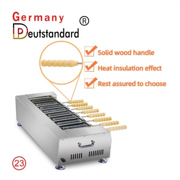 Kurtos Kalacs máquina de parrilla de horno eléctrica máquina de pastel de chimenea