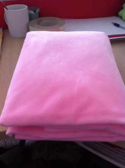 Recycle bottle flannel fabric for soft toys