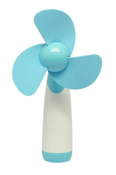 Cheap plastic AA battery operated mini fan.promotional mini fan