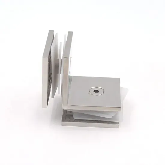 90 Degree Glass Clamp for Shower Doors