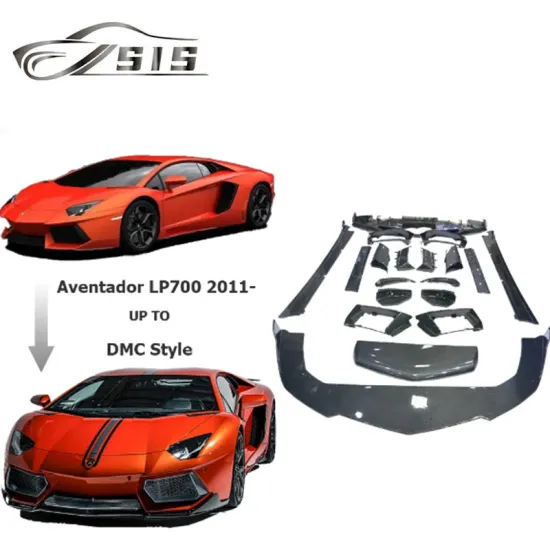 DMC Style Carbon Fiber Body Kit for Lambo LP700 LP700 Front Lip Rear Diffuser Side Skirt (2011+)