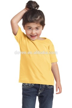 2015 Children wholesale blank shirt girls t shirt