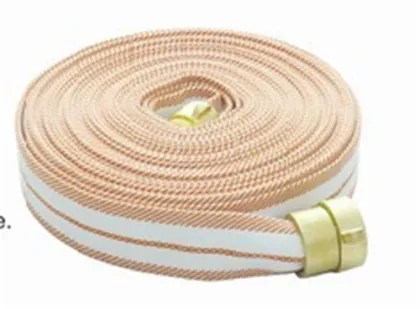 Color fire hose for fire cabinet
