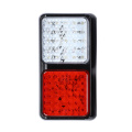 12V & 24v ti fọwọsi 80mm square ti a fọwọsi iru ina ati olufihan pẹlu oluyipada fun ọkọ oju irin