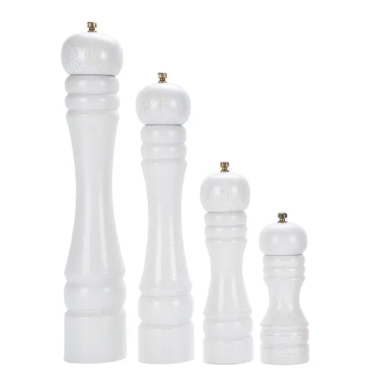 Eco-friend modern pepper salt mill wood