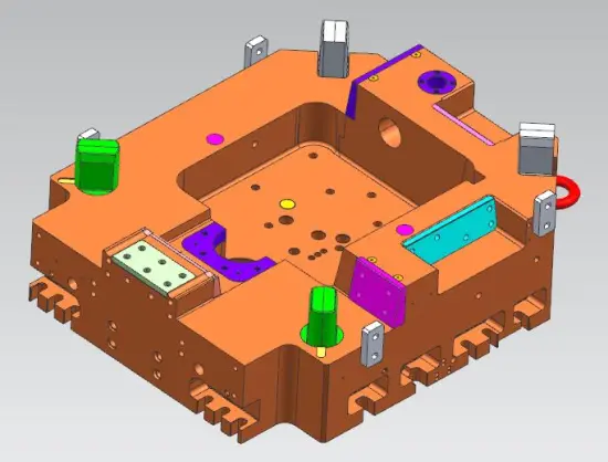 Fast Delivery, Customized, High Quality Car Die Casting Mold Bases