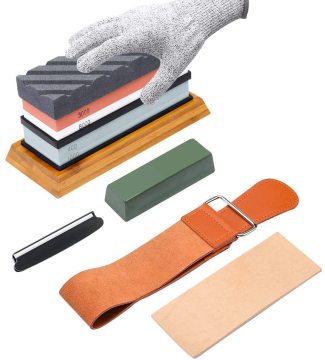 Conjunto de Whetstone 400/1000 e 3000/8000