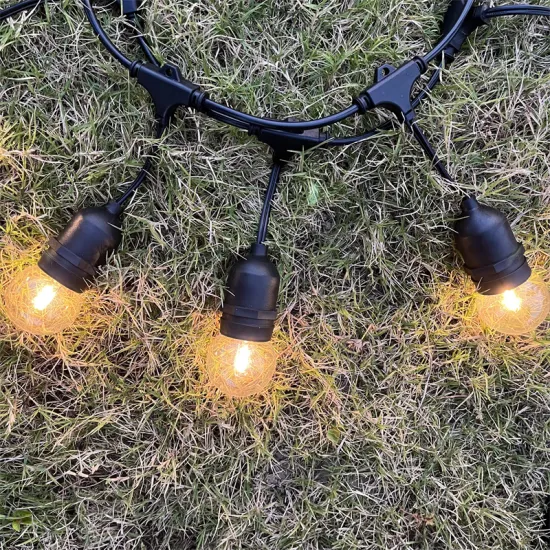 Length Customized Clear G45 Shatterproof Outdoor LED Light String