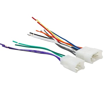 Scosche TA02B Toyota Power/Speaker Connector for Aftermarket Stereo Installation (1984-2017)