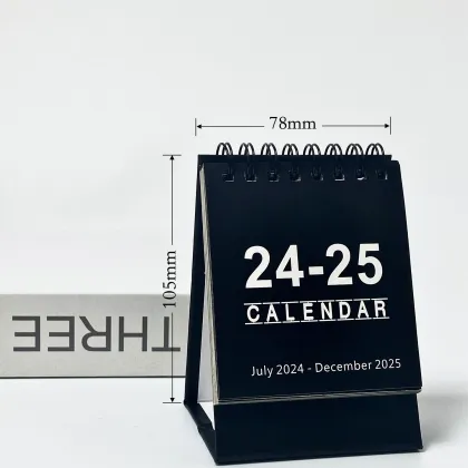 2025-2026 Creative Simple Desktop Mini Calendar