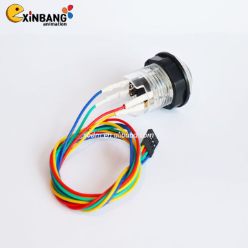 RGB Arcade Buttons with LED Lights for Coin Operated Machines
